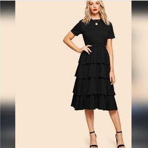 💜Cute Shein Tiered Dress💜
